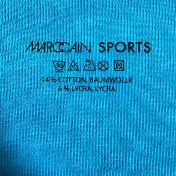 MARC CAIN SPORTS Cropped Button Front Top - Picture 10 of 11